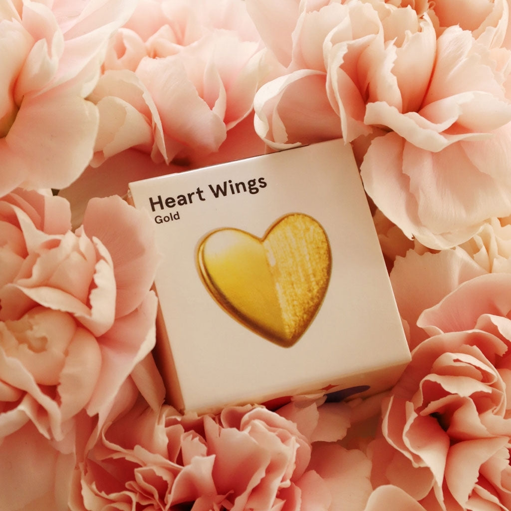 LULU Copenhagen Heart Wings earring 1 pcs Ear stud, 1 pcs Gold plated
