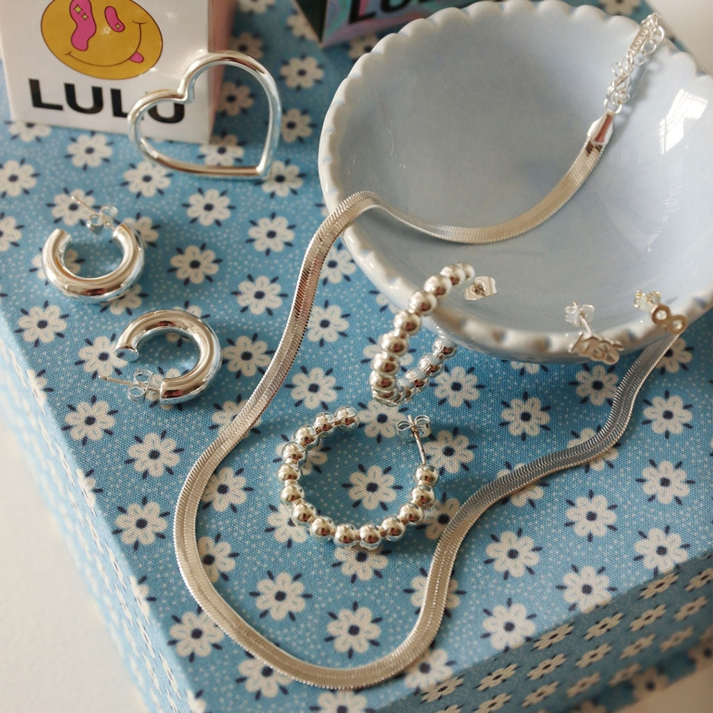 LULU Copenhagen Snake Necklace silver plated Necklaces Silver Plated