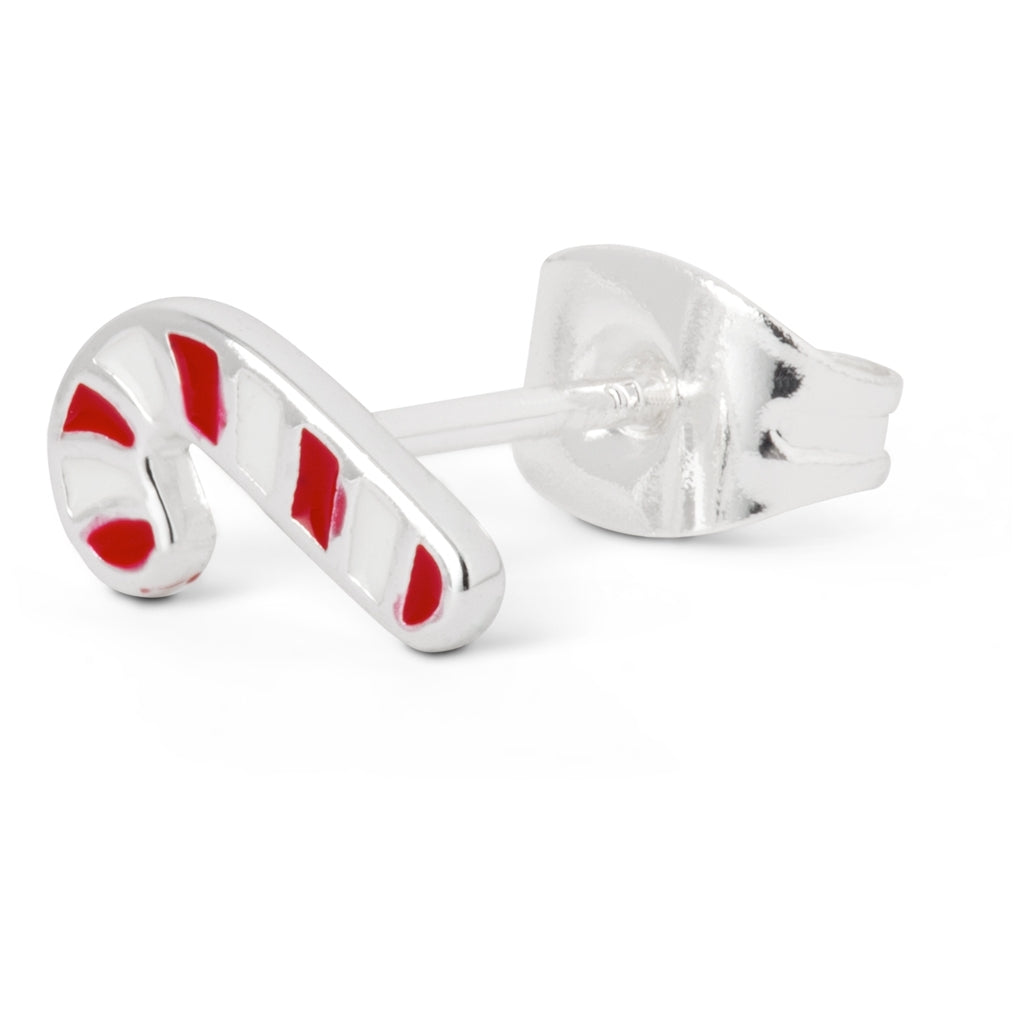 LULU Copenhagen Sugar Cane earring 1 pcs Ear stud, 1 pcs Silver Plated