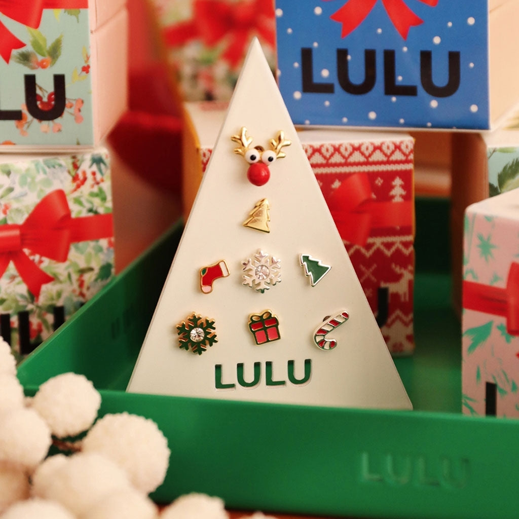 LULU Copenhagen The Green Tree earring 1 pcs Ear stud, 1 pcs Silver Plated