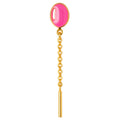 Balloon 1 pcs gold plated - Pink