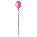 Balloon 1 pcs silver plated - Pink