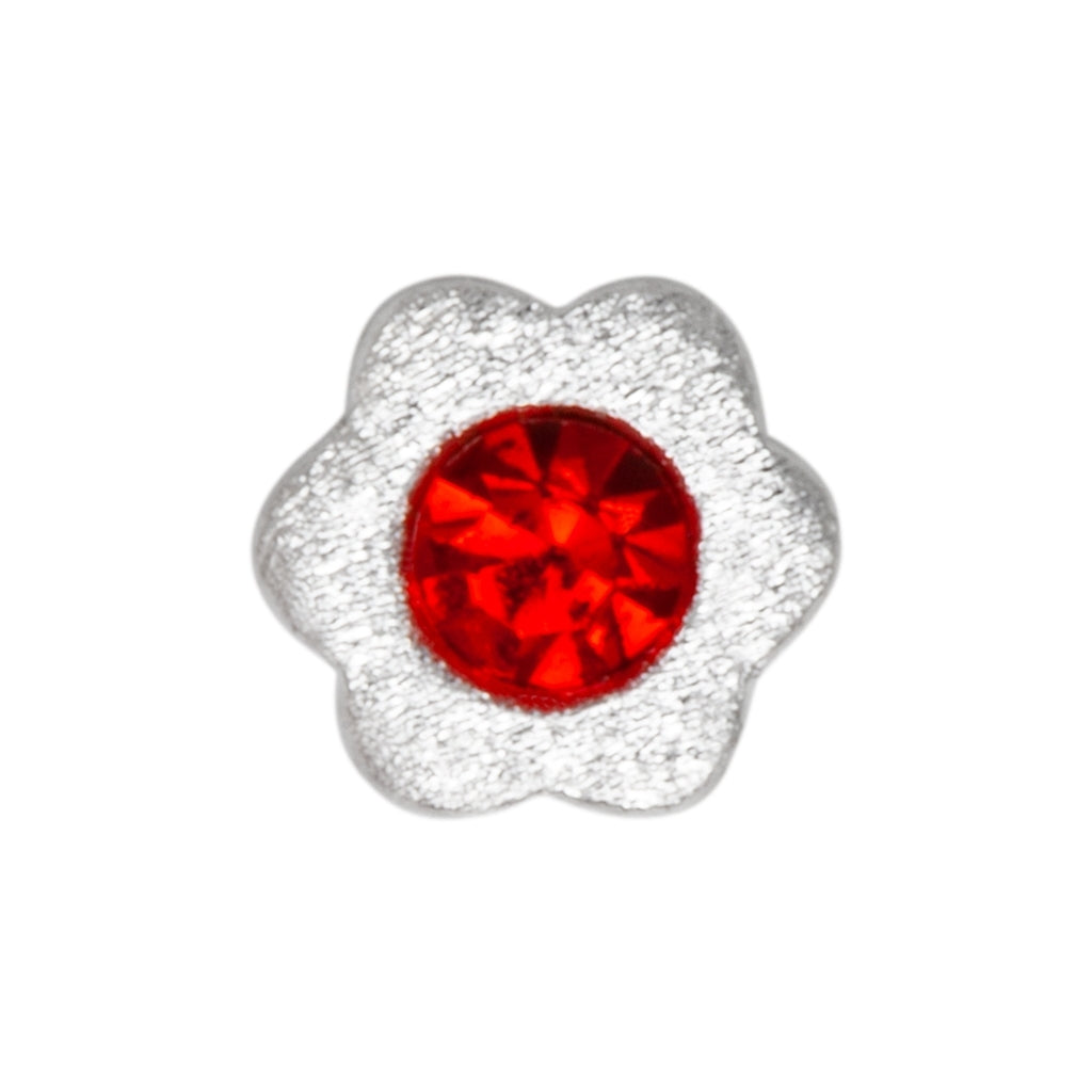 LULU Copenhagen Blomst earring 1 pcs Ear stud, 1 pcs Red