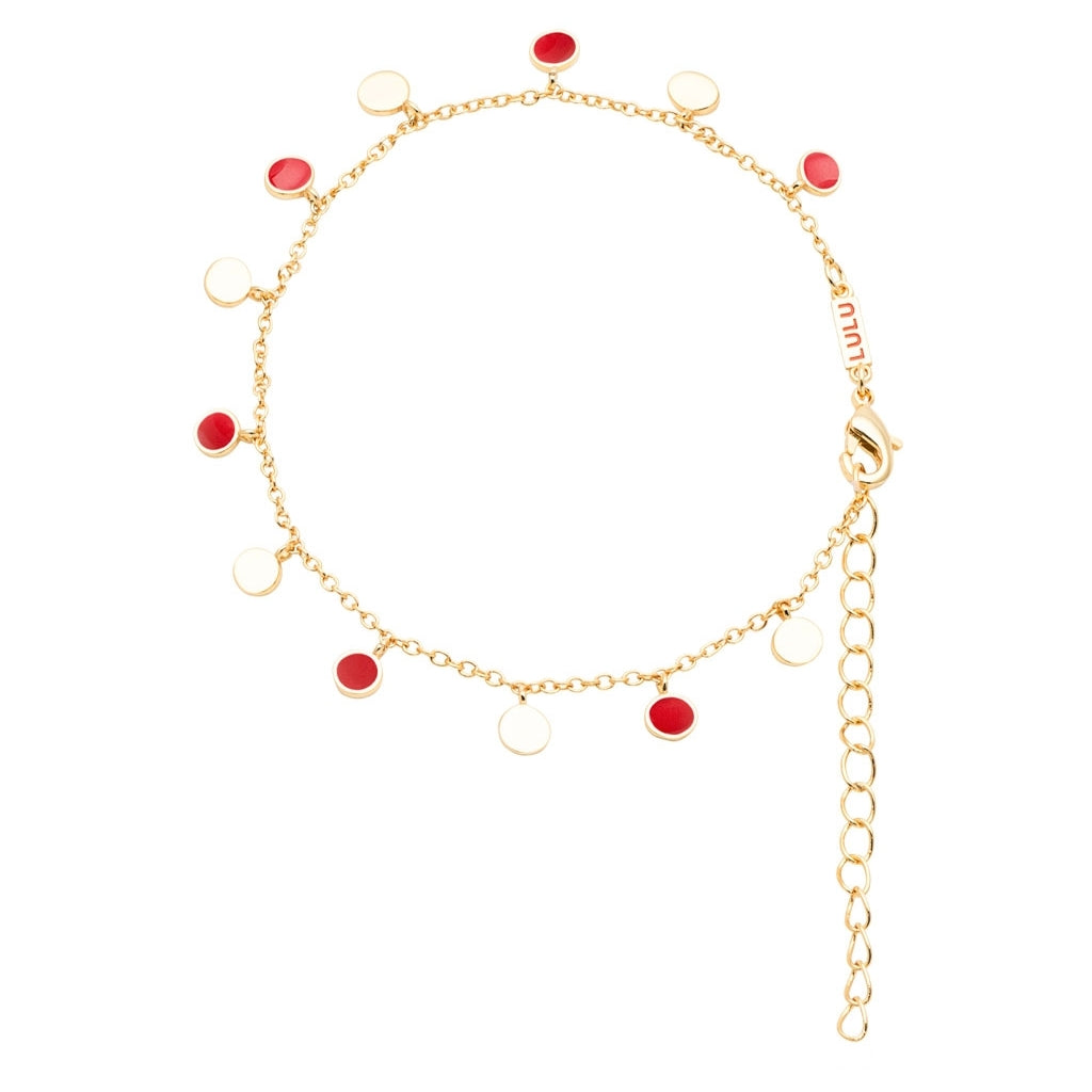 LULU Copenhagen Boho Bracelet Bracelets Passion Red