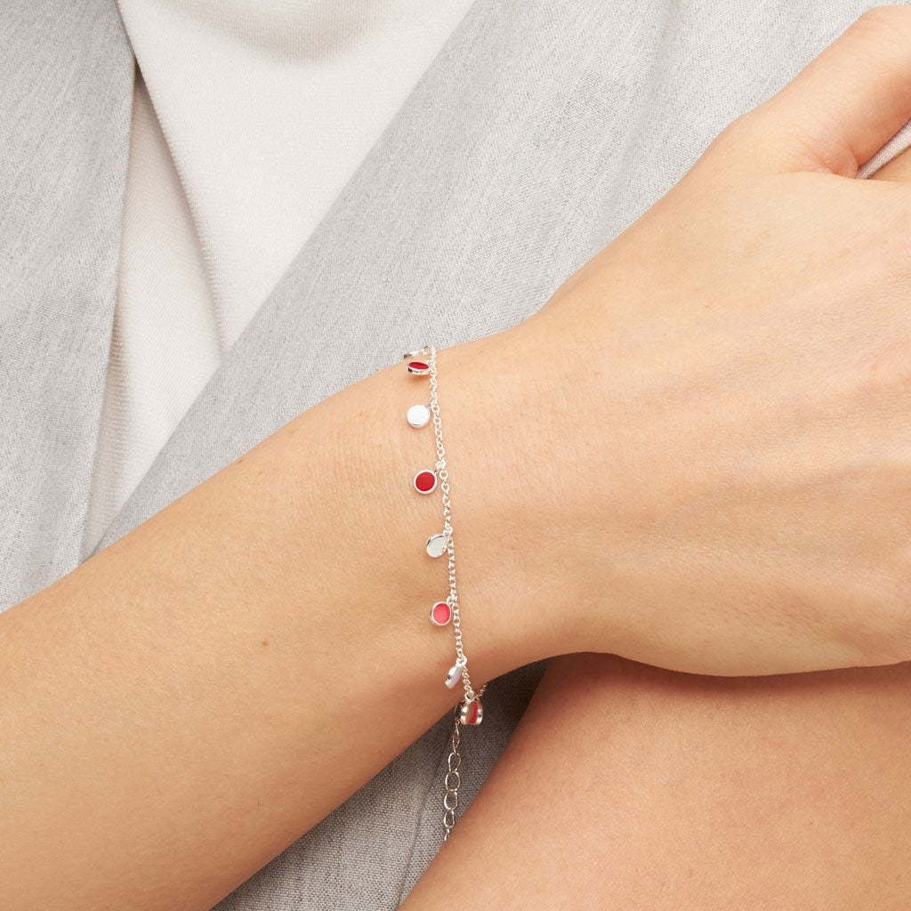LULU Copenhagen Boho Bracelet Bracelets Passion Red