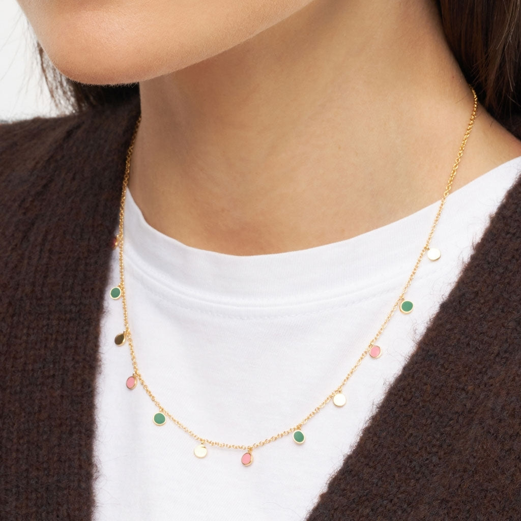 LULU Copenhagen Boho Necklace Necklaces Green