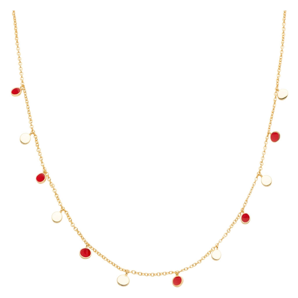 LULU Copenhagen Boho Necklace Necklaces Passion Red