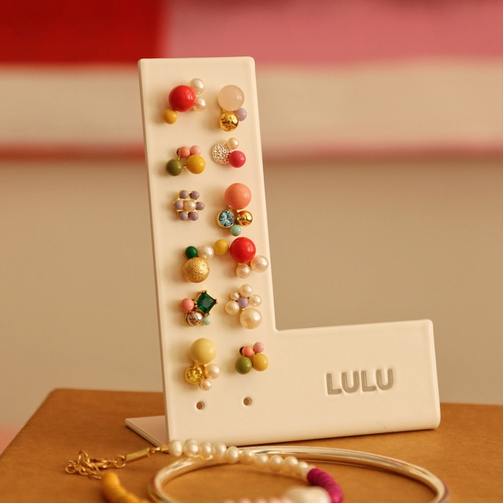 LULU Copenhagen Bouquet The Favorite earring 1 pcs Ear stud, 1 pcs Gold plated