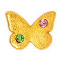 Butterfly earring 1 pcs - Gold plated