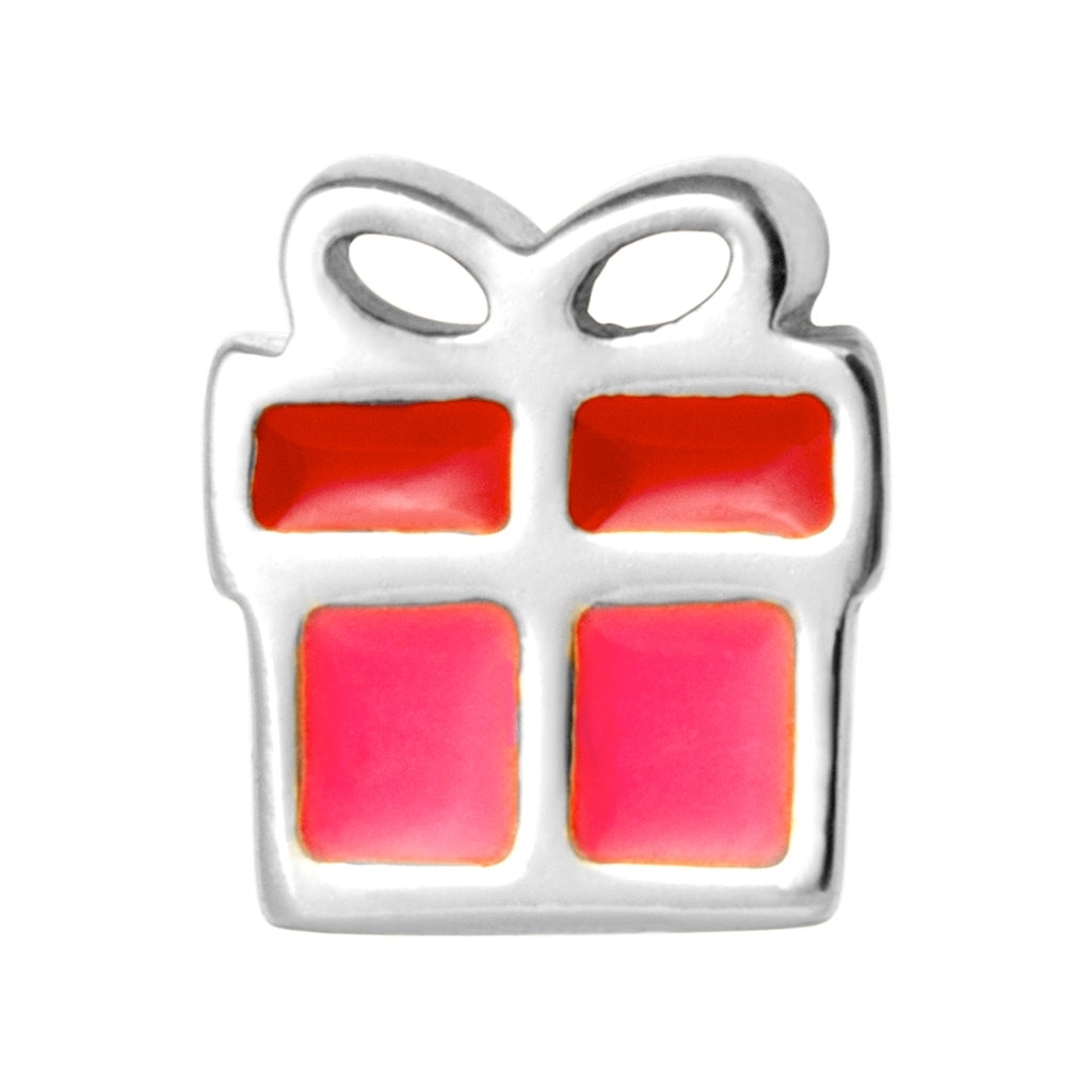 LULU Copenhagen Christmas Gift earring 1 pcs Ear stud, 1 pcs Silver Plated