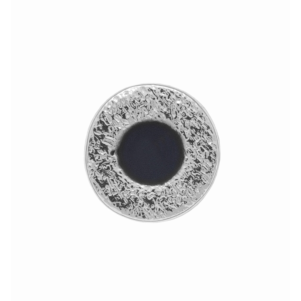 LULU Copenhagen Circle earring 1 pcs - silver plated Ear stud, 1 pcs Inkwell