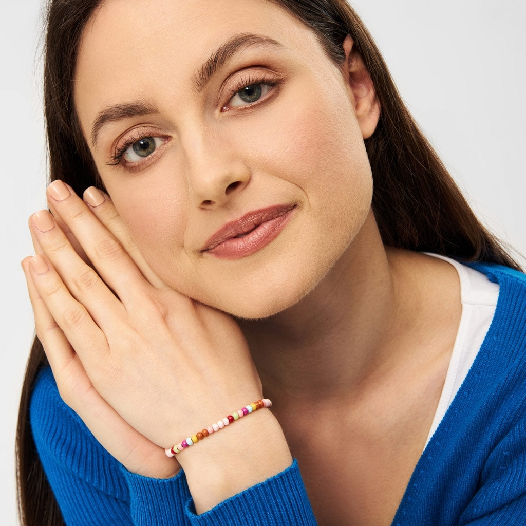 LULU Copenhagen Color Ball Bracelet - silver plated Bracelets Mix