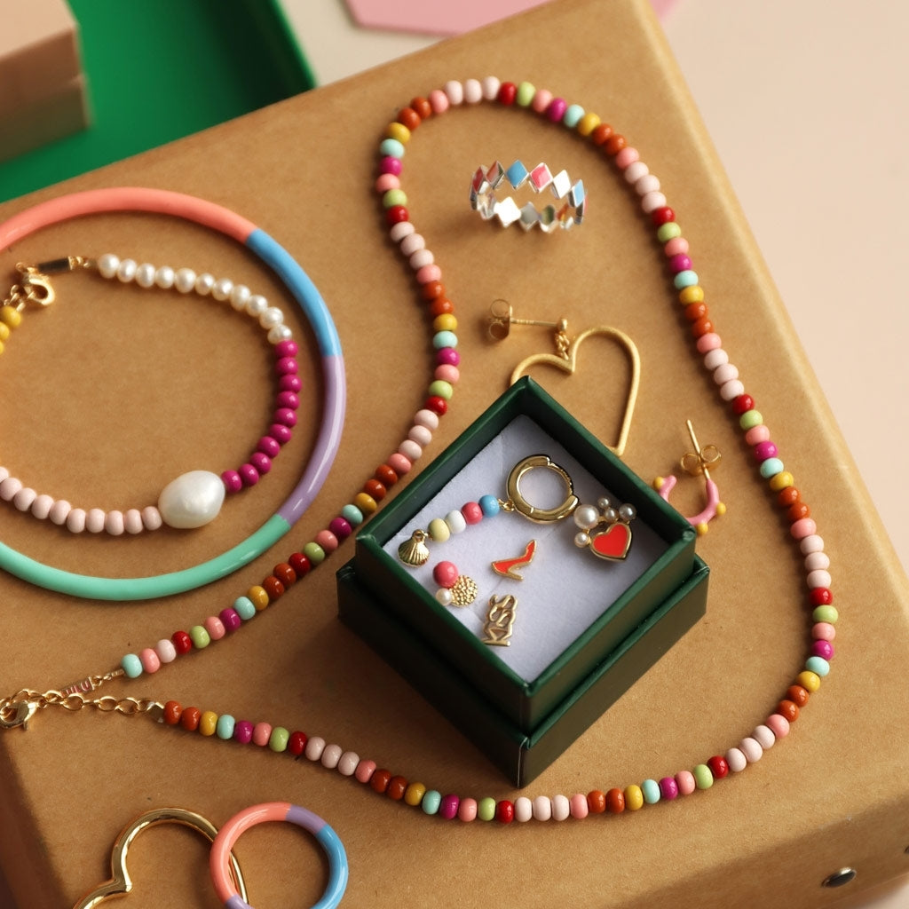 LULU Copenhagen Color Ball Bracelet Pearls gold plated Bracelets Gold plated
