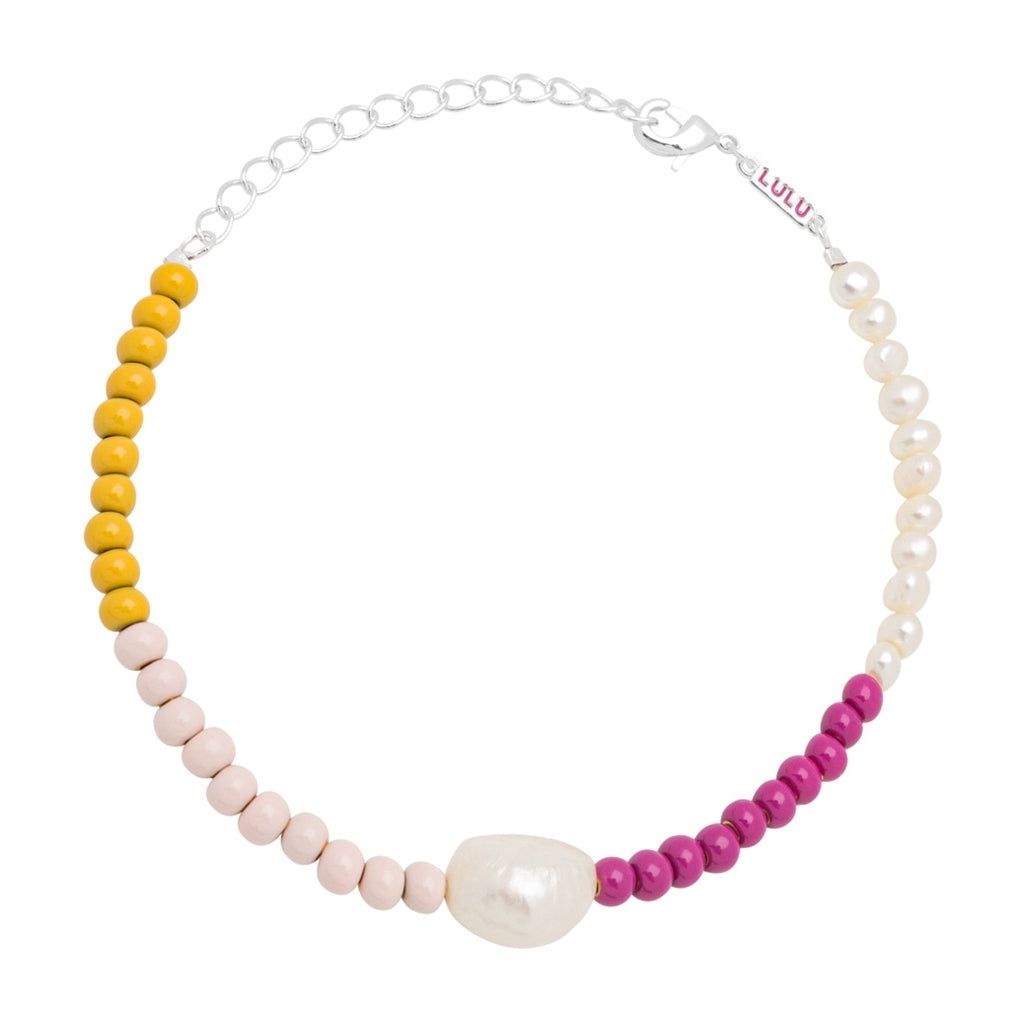 LULU Copenhagen Color Ball Bracelet Pearls silver plated Bracelets Silver Plated