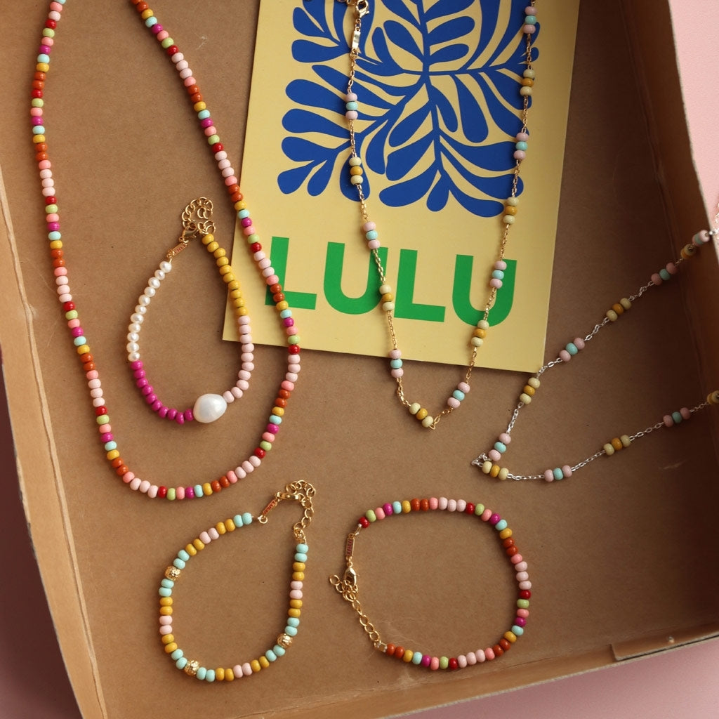 LULU Copenhagen Color Ball Bracelet Summer gold plated Bracelets Gold plated