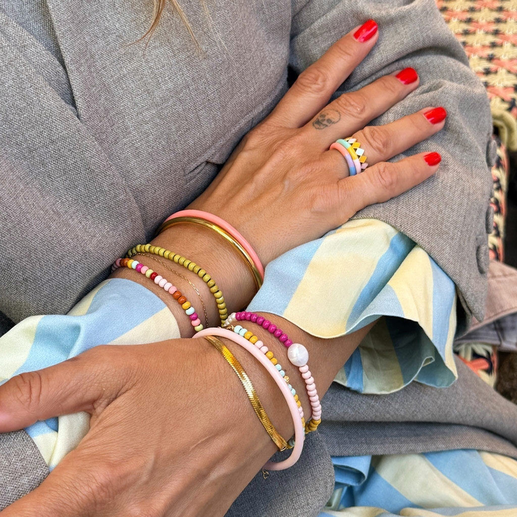 LULU Copenhagen Color Ball Bracelet Summer silver plated Bracelets Silver Plated