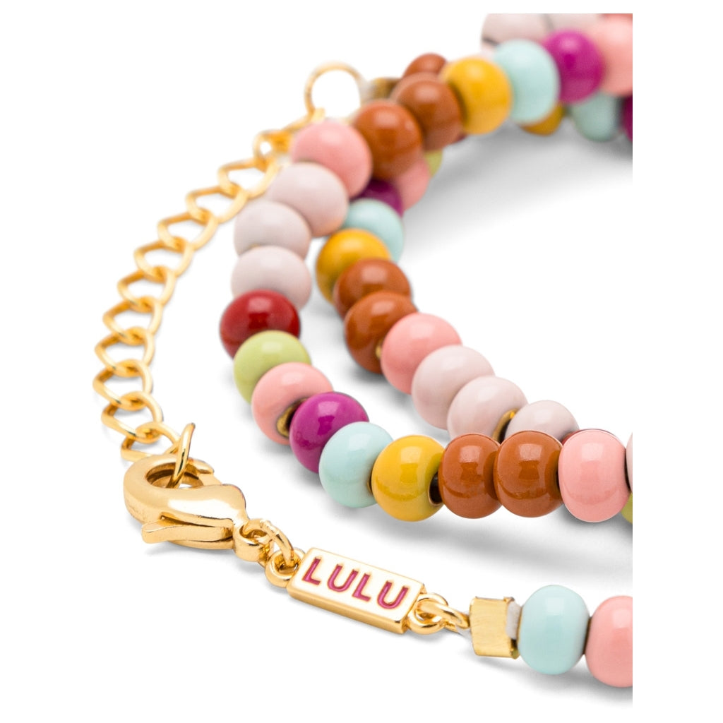 LULU Copenhagen Color Ball Necklace Short Necklaces Mix