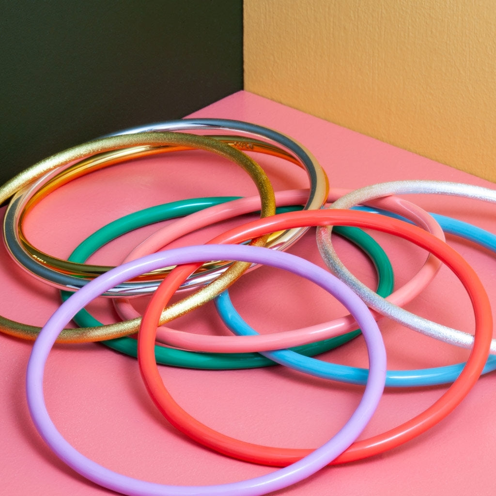 LULU Copenhagen Color Bangle Bracelets Light Green