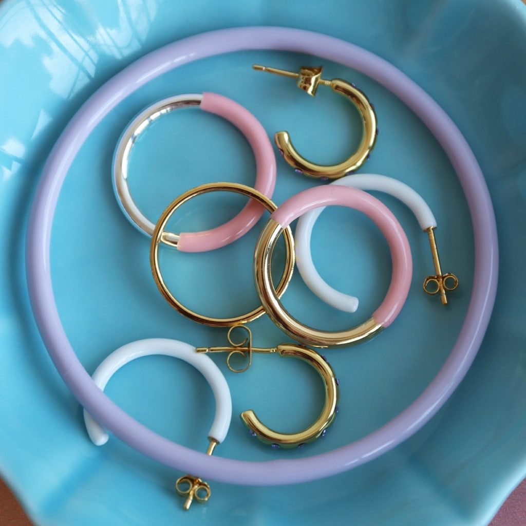 LULU Copenhagen Color Bangle Bracelets Purple