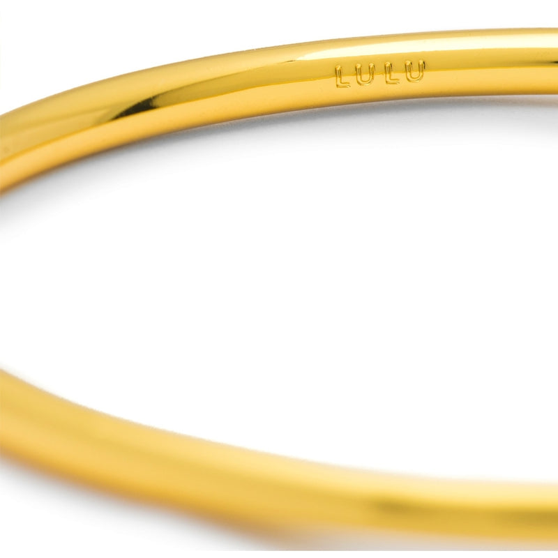 LULU Copenhagen Color Bangle Shiny Bracelets Gold plated