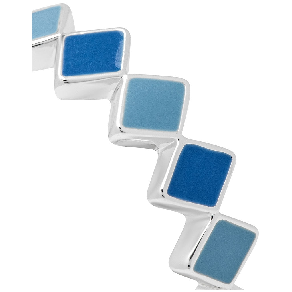 LULU Copenhagen Confetti Ring silver Rings Blue