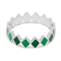 Confetti Ring - silver - Green