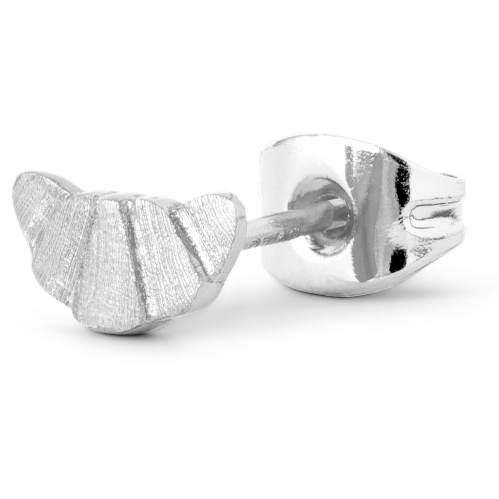 LULU Copenhagen Croissant earring 1 pcs Ear stud, 1 pcs Silver Plated