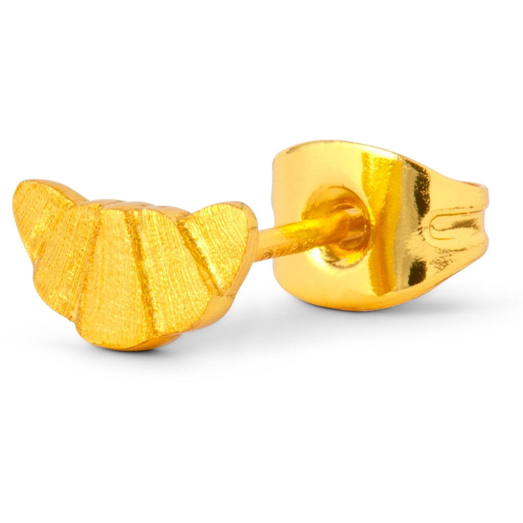 LULU Copenhagen Croissant earring 1 pcs Ear stud, 1 pcs Gold plated
