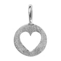Cut Out Heart - Silver