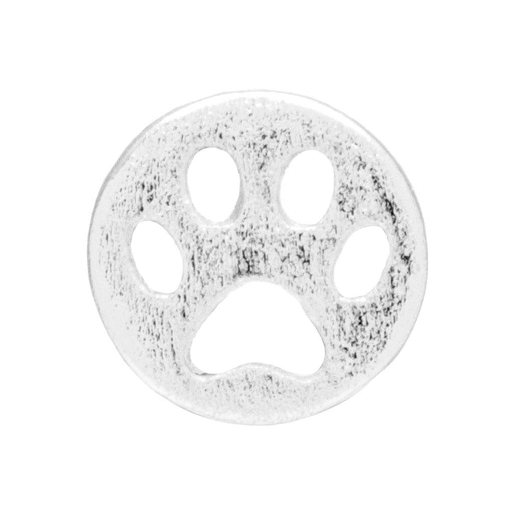 LULU Copenhagen Dog earring 1 pcs Ear stud, 1 pcs Silver Plated