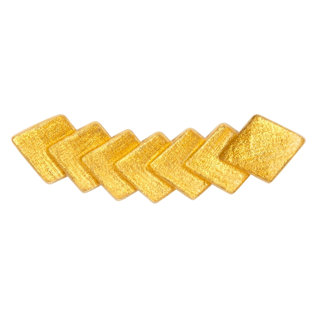 LULU Copenhagen Domino 7 earring 1 pcs Ear stud, 1 pcs Gold plated