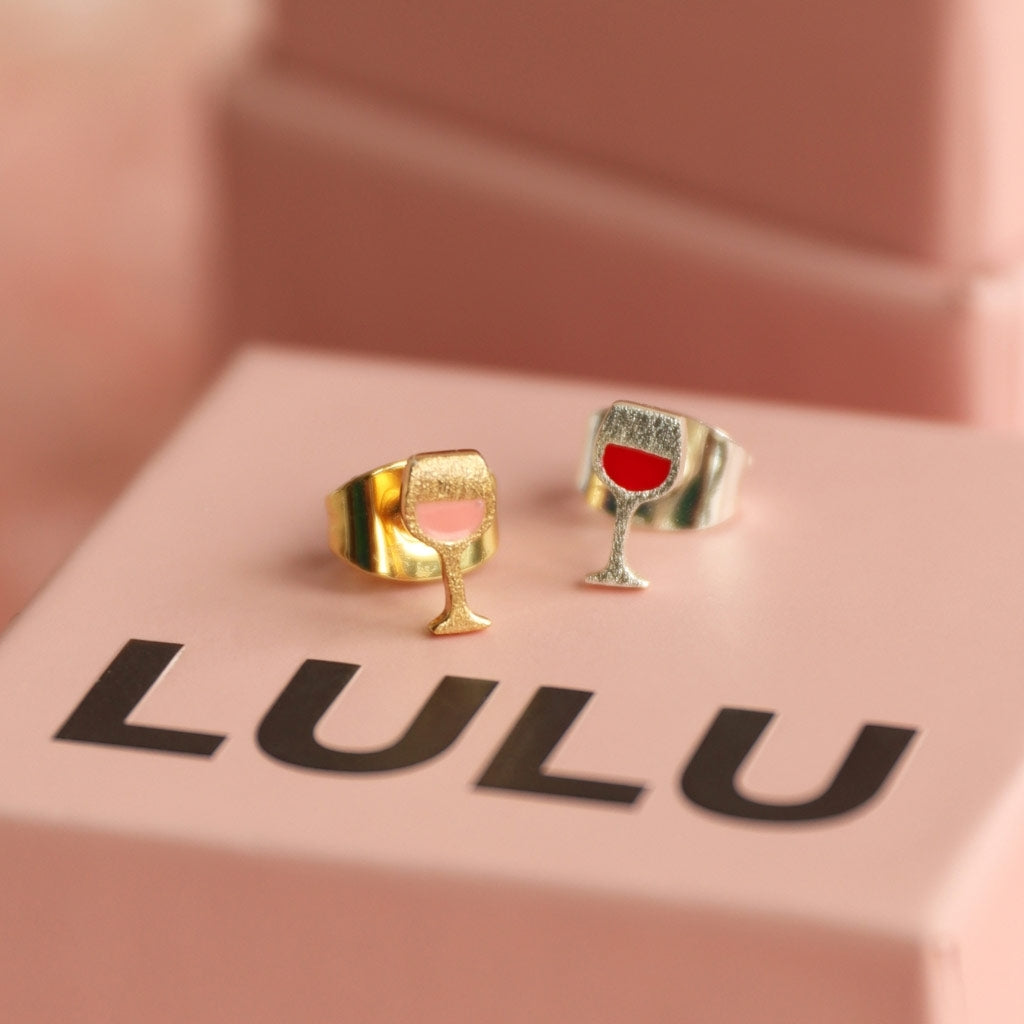 LULU Copenhagen Friday earring 1 pcs Ear stud, 1 pcs Silver Plated