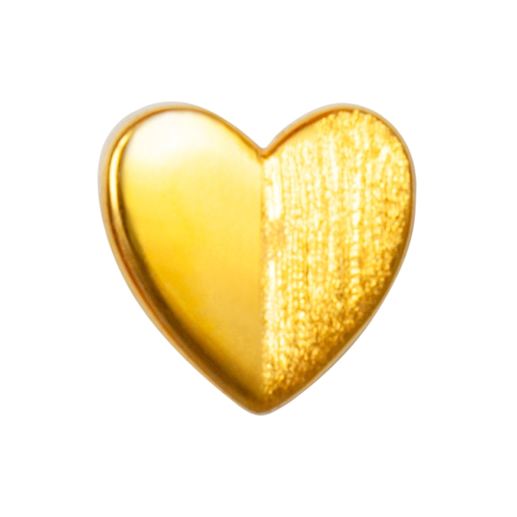 LULU Copenhagen Heart Wings earring 1 pcs Ear stud, 1 pcs Gold plated