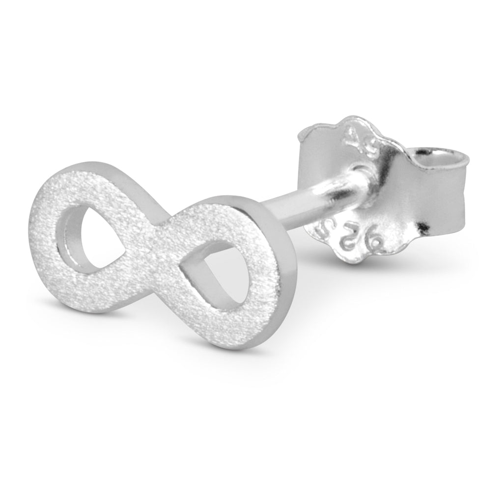 LULU Copenhagen Infinity earring 1 pcs Ear stud, 1 pcs Silver