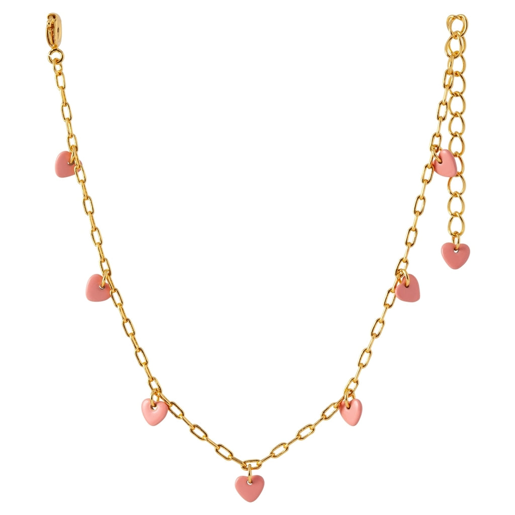 LULU Copenhagen Love U Bracelet gold plated Bracelets Burnt Coral