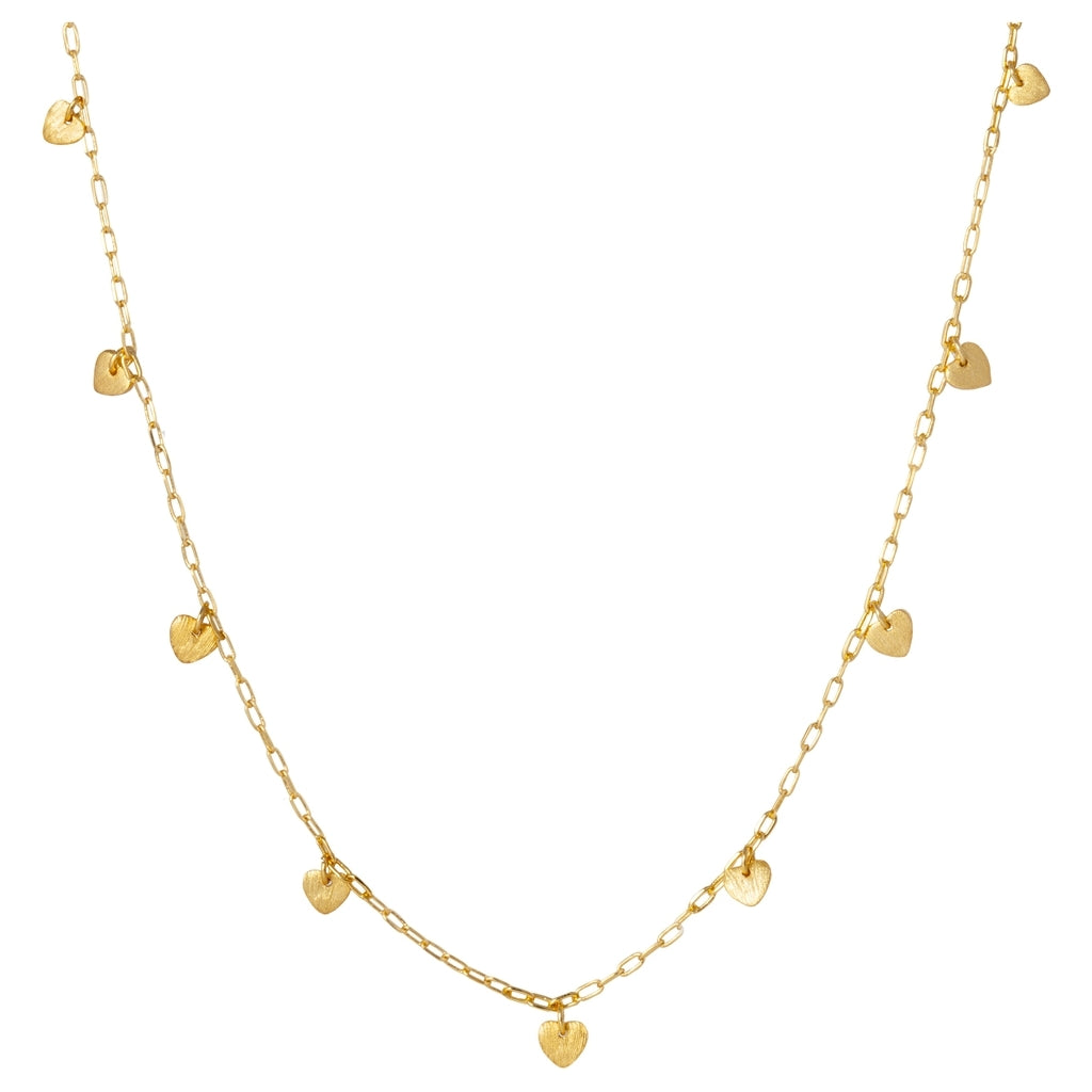 LULU Copenhagen Love U Necklace - Gold Plated Necklaces Gold plated