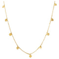 Love U Necklace gold plated - Gold plated