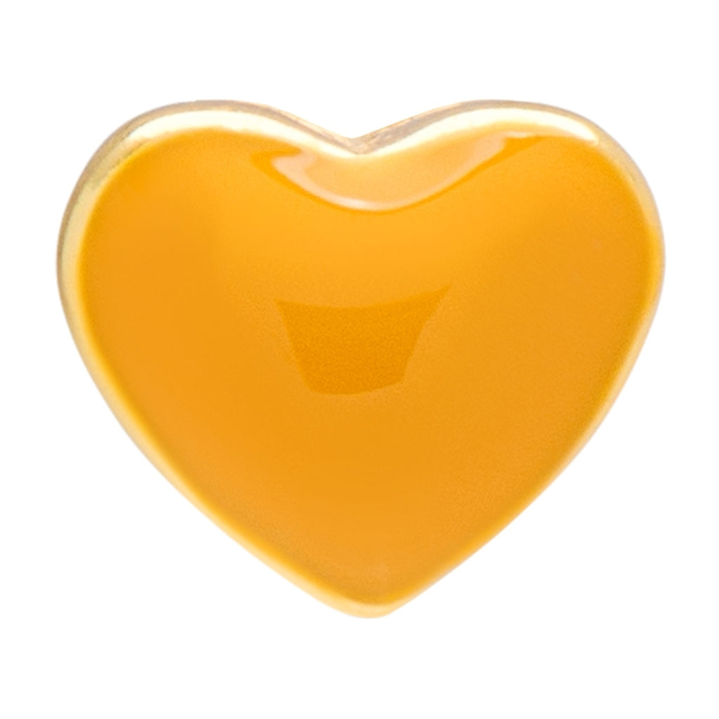 LULU Copenhagen Love U earring 1 pcs Ear stud, 1 pcs Sunflower