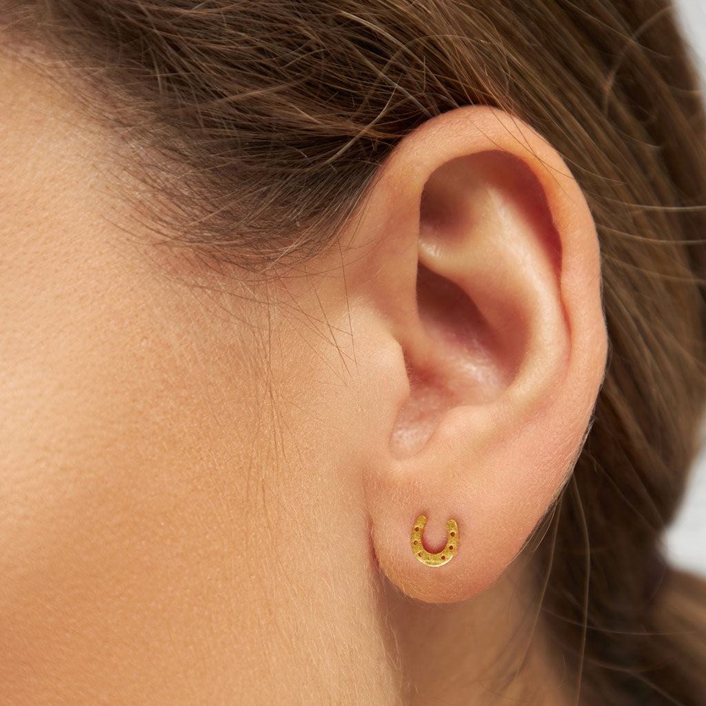 LULU Copenhagen Luck earring 1 pcs Ear stud, 1 pcs Gold plated