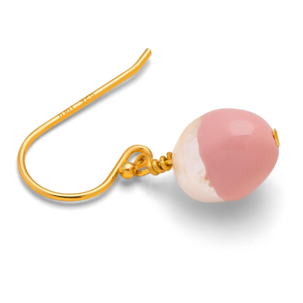 LULU Copenhagen LULU Baroque earring 1 pcs Ear stud, 1 pcs Light Pink