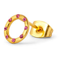 OMG 1 pcs gold plated - Pink