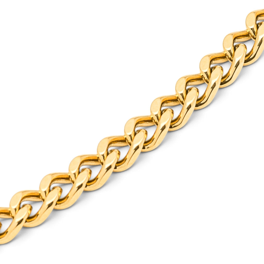 LULU Copenhagen Panzer Necklace Long gold plated Necklaces Gold plated