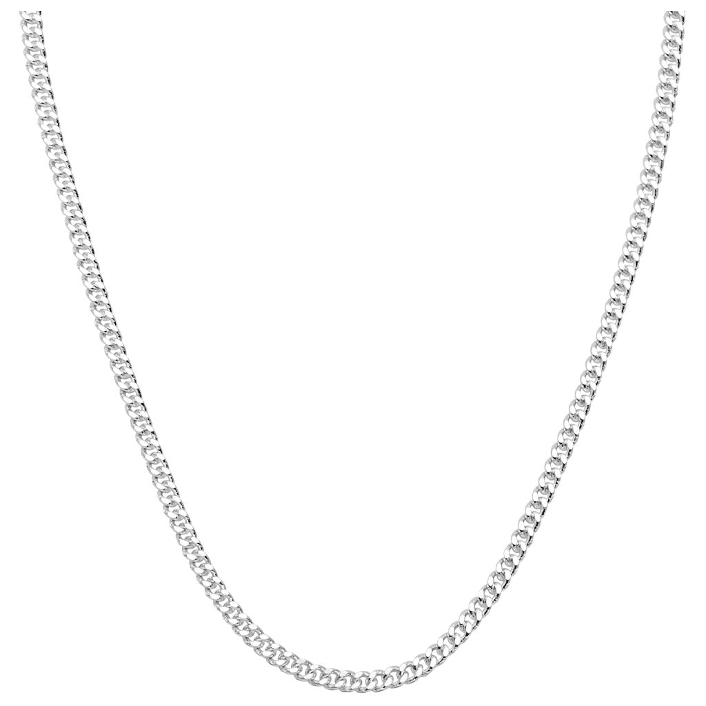 LULU Copenhagen Panzer Necklace Long silver plated Necklaces Silver Plated