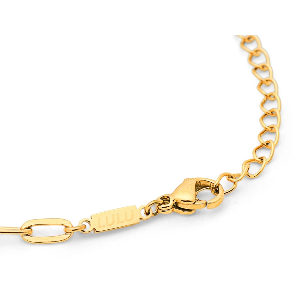 LULU Copenhagen Paperclip Bracelet gold plated Bracelets Gold plated