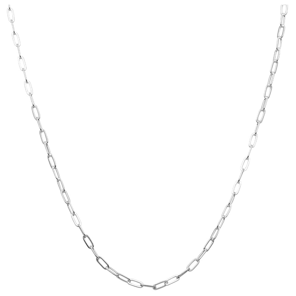 LULU Copenhagen Paperclip Necklace Long silver plated Necklaces Silver Plated