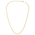 Paperclip Necklace gold plated - Gold plated