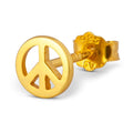 Peace 1 pcs - Gold plated