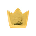 Queen earring 1 pcs - Gold plated