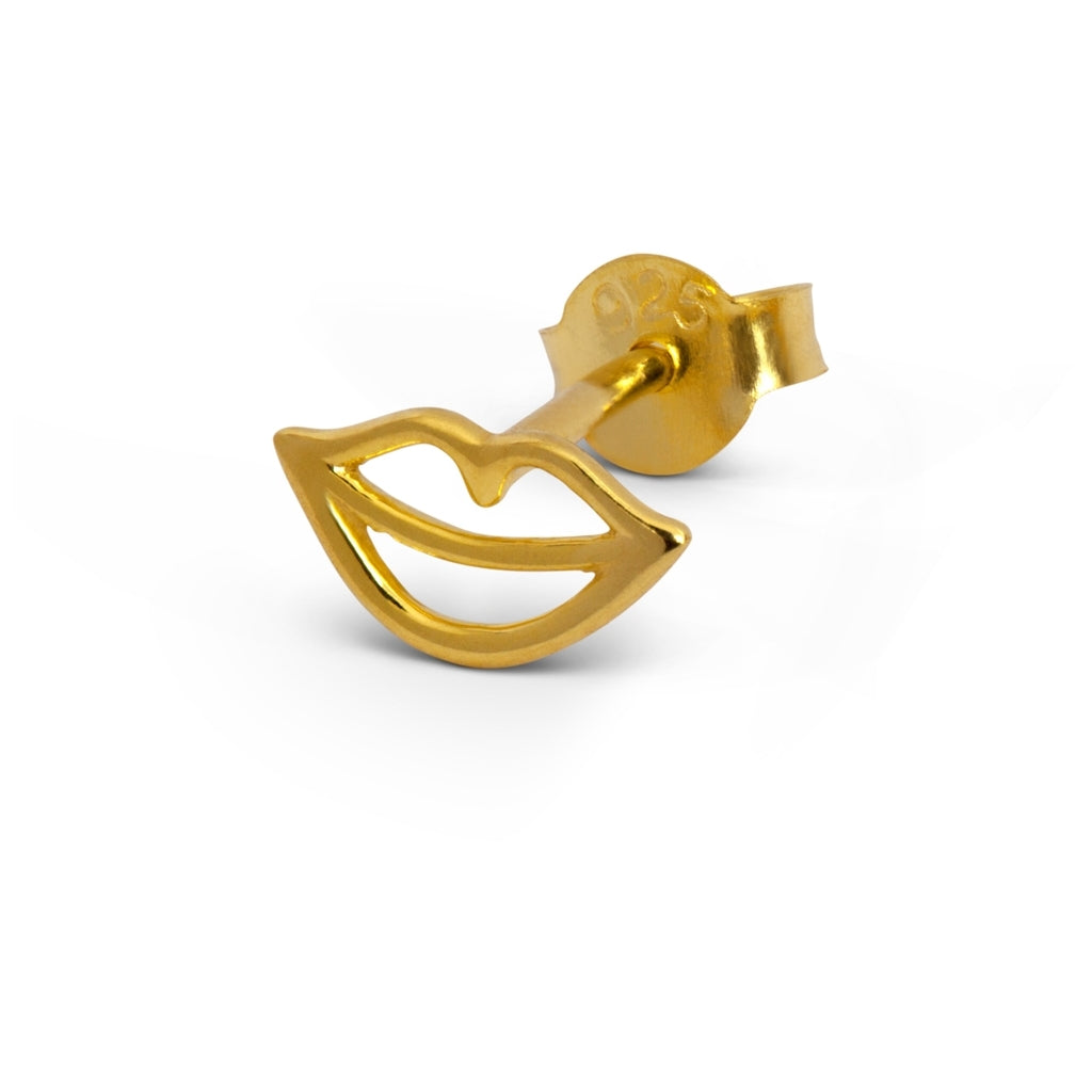 LULU Copenhagen Secret earring 1 pcs Ear stud, 1 pcs Gold plated