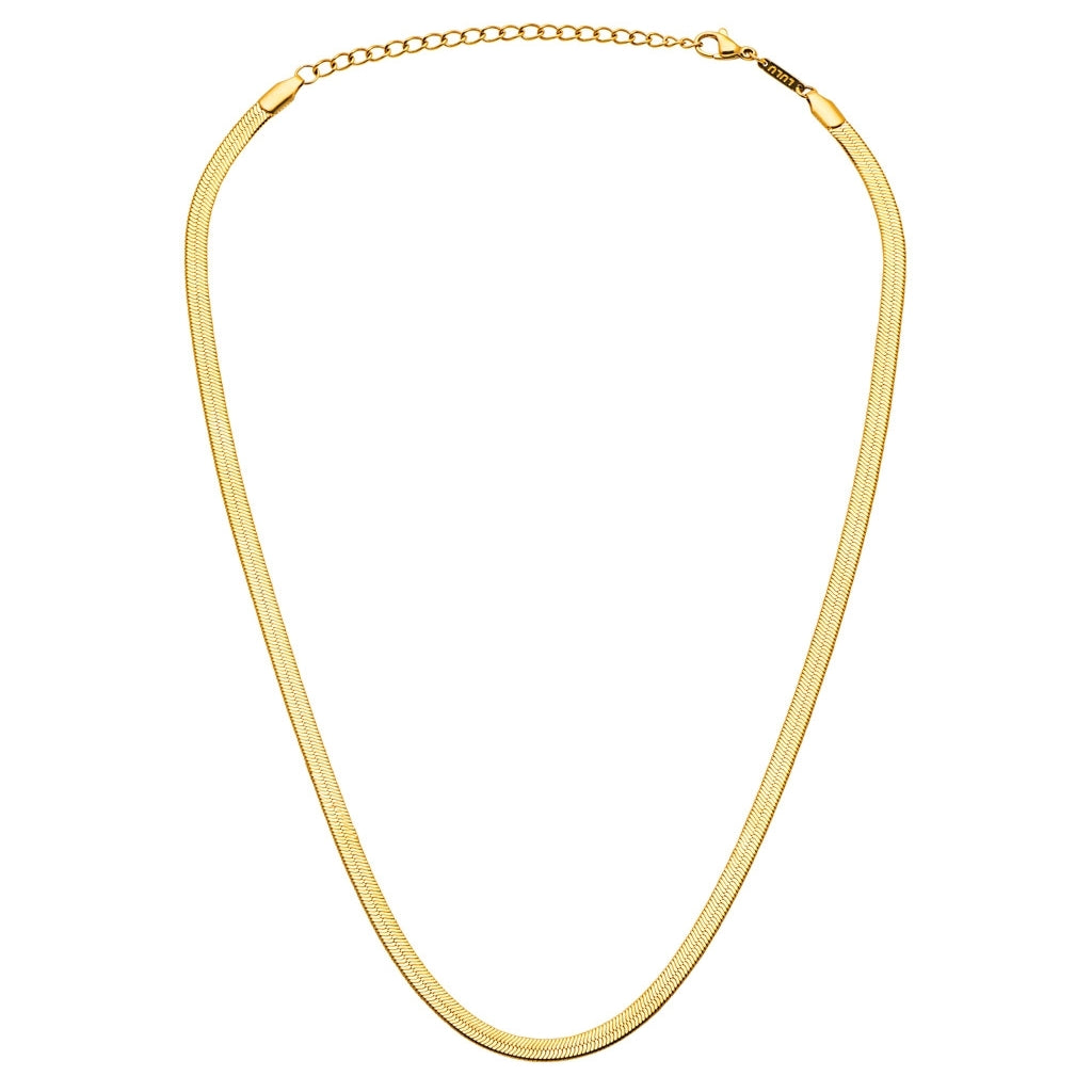 LULU Copenhagen Snake Necklace gold plated Necklaces Gold plated